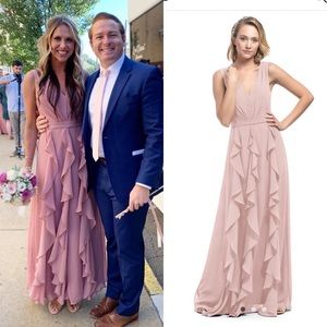 Azazie Raven Bridesmaid Dress-A2 NO ALT/dusty rose